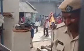 Gujarat: Stoning of Muslim Properties During Bajrang Dal's Shaurya Jagran Yatra in Selamba, Narmada.