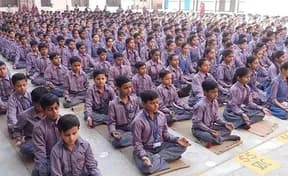 Karnataka: RSS-run schools asks students demolish a poster of the Babri Masjid as part of a school function.